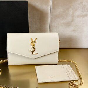 Saint Laurent Envelope Chain Wallet